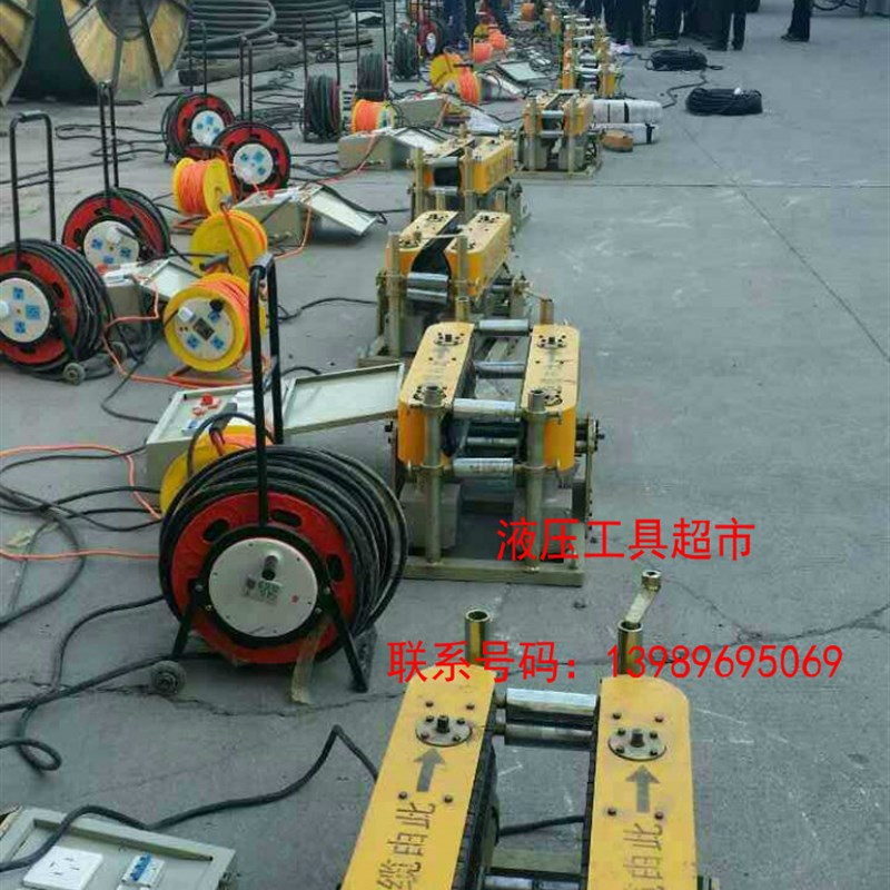 DSJ-180 履带式 电缆输送机 电缆输送机 线缆传送机 电线敷设机1