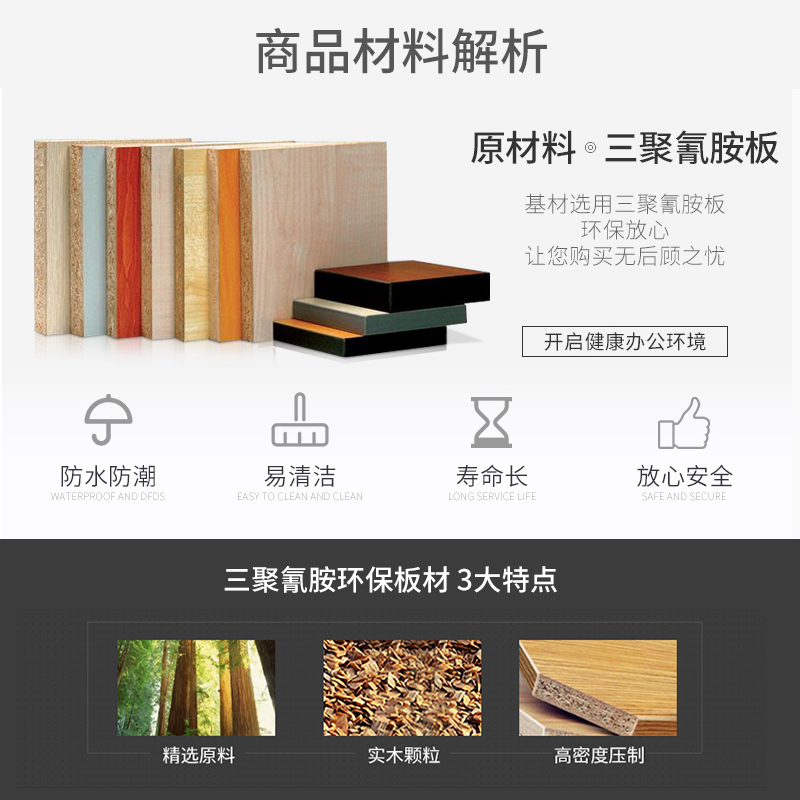 老板办公桌简约现代总裁桌时尚经理桌创意董事长老总办公桌椅组合