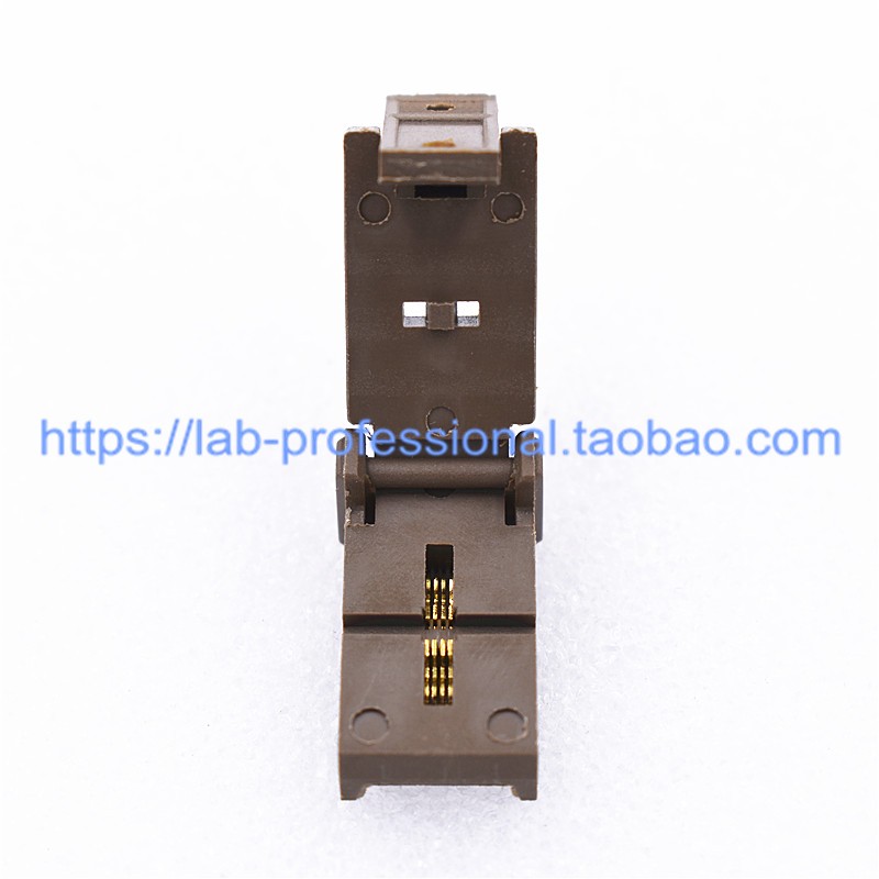 DFN2X2-8L(0.5)转DIP8老化测试座带板 镀金老化座烧录插座 直销