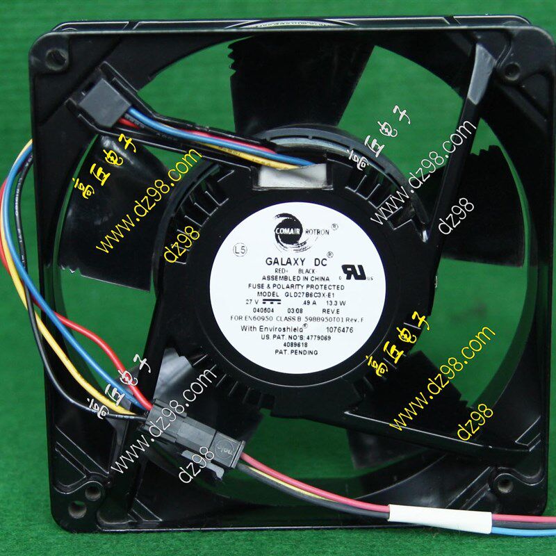 美国COMAIR康姆罗顿GLD27B6C3X 27V 0.49A 13.3滚珠轴承风扇