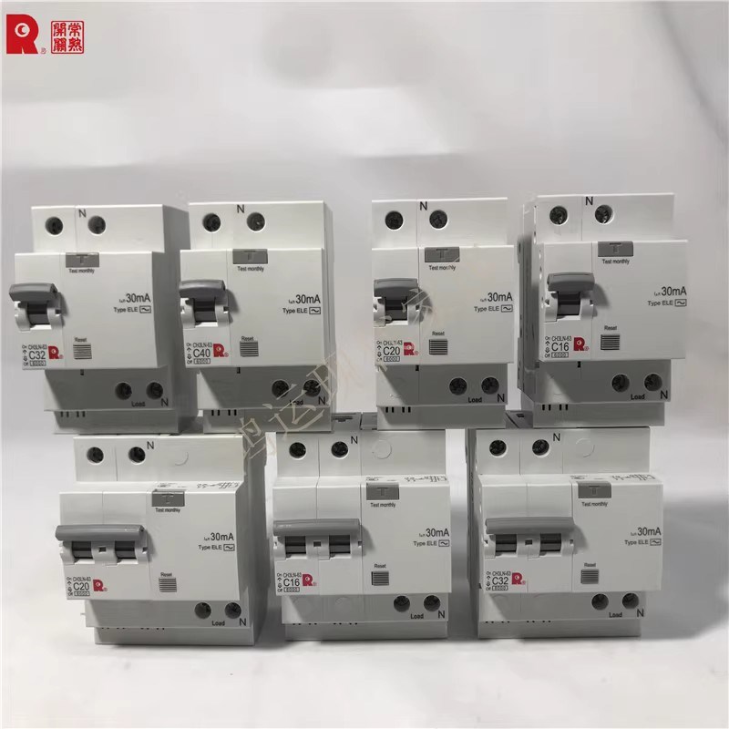 常熟开关CH3LN/CH3LH1P2P3P4P6A10A16A20A25A32A40A50A63漏电开关