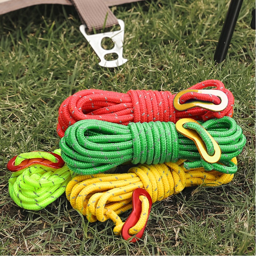 户外反光绳风绳扣伞绳帐篷固定绳