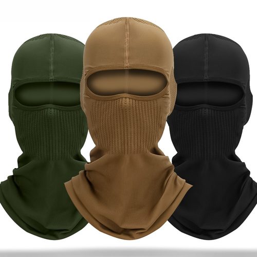 骑行运动无缝面罩头套透气