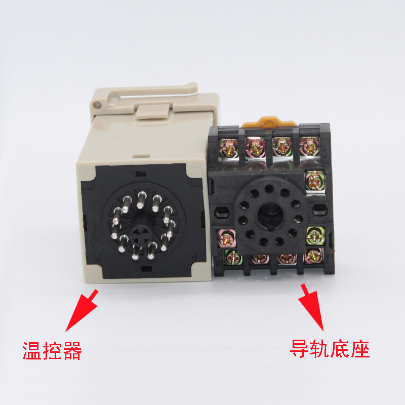 ZGCJ 卡轨道温度表导轨安装温控器温控表导轨式温控仪 CJG-8101DG