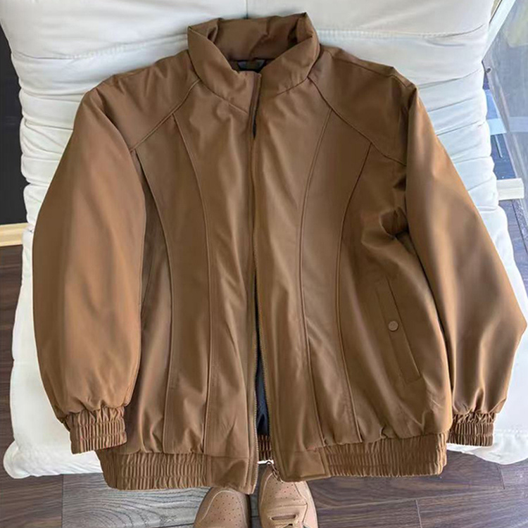 美式廓形飞行夹克棉服男款冬季