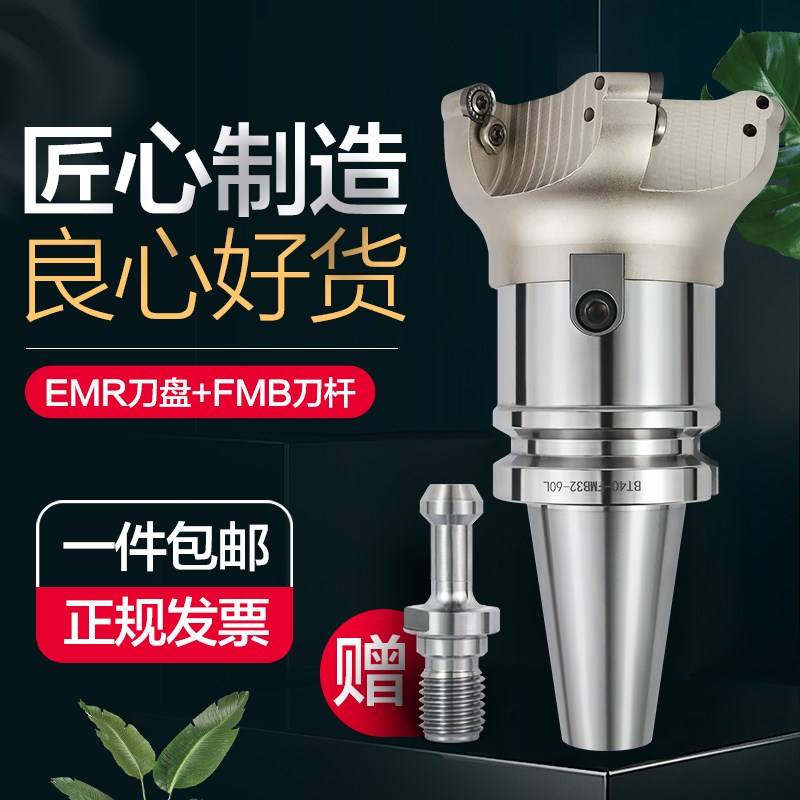 EMR数控圆鼻铣刀盘CNC刀盘/R5面铣刀盘组合套装50 63 80 100 125