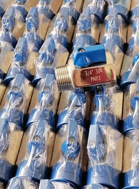 304不锈钢迷你球阀 小球阀2分 4分6分球阀 内外丝球阀 内螺纹球阀