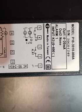 P10-3020-000A P10 P10-3010-000A 电流4-20ma CONCH台湾奇胜温控