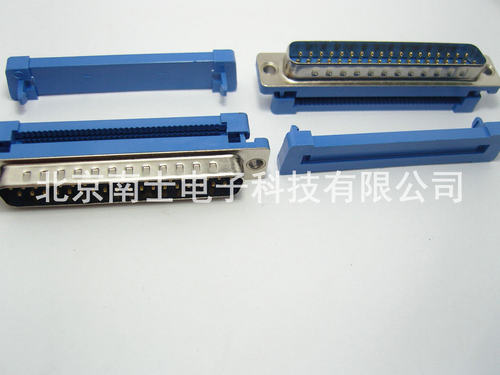 台湾 DIDC37M DB37公头 针 压接 压线式 2.54MM压排线连接器 免焊