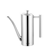 甄选304不锈钢油壶家用厨房带盖储油防漏油大容量酱油醋壶倒油