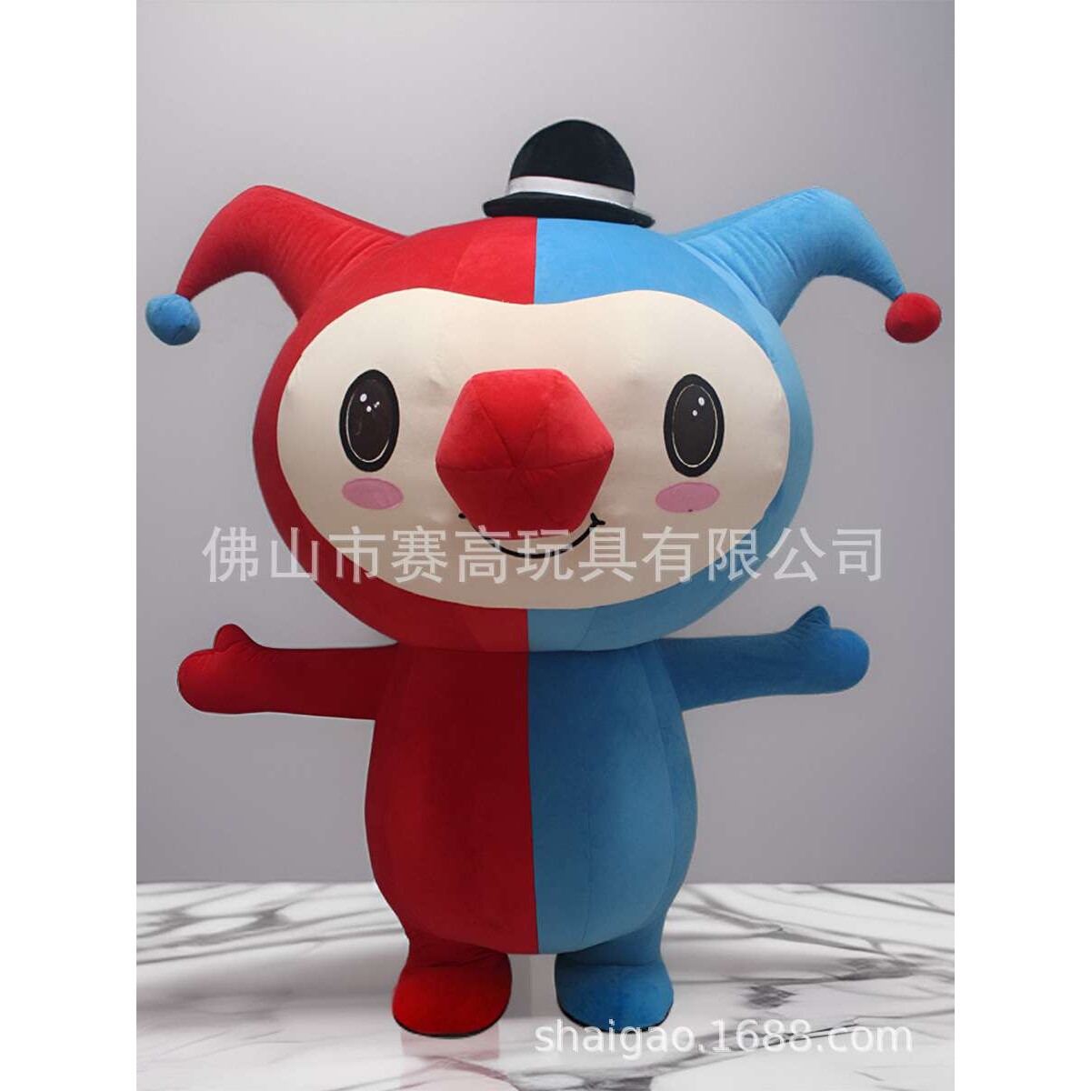 小丑人偶服JOKER充气服装人穿的玩偶服人偶装充气吉祥物服装表演