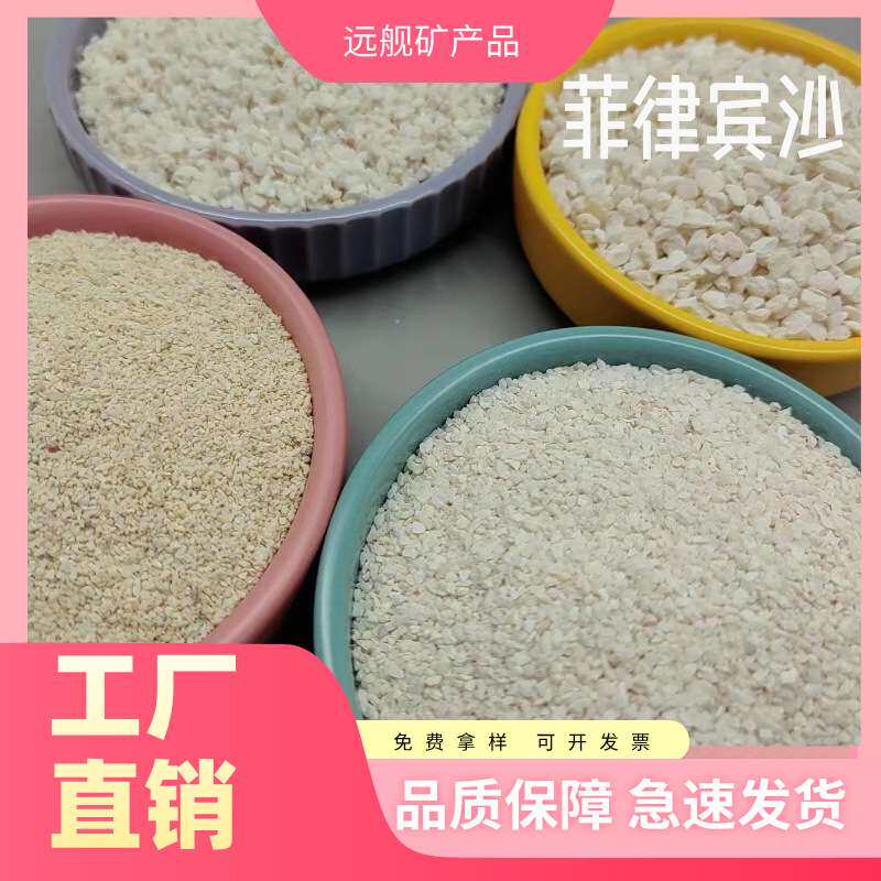 源头厂家供应菲律宾沙鱼缸造景寄居蟹免洗 饲养造景装饰贝壳砂