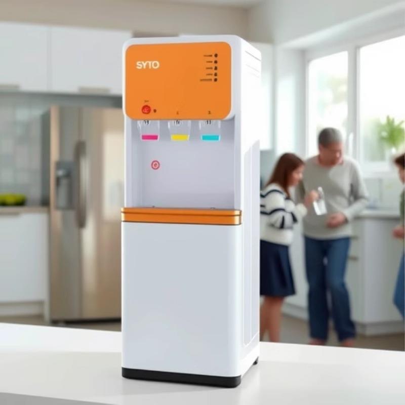 下置式免弯腰压缩机制冷制热儿童锁防干烧多功能三龙头饮水机爆款