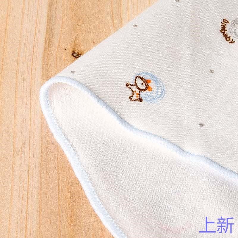婴儿洗脸巾小方巾初生宝宝巾口水新生儿手帕超柔小手绢擦新款