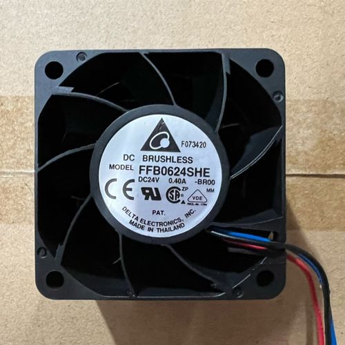 全新正品台达FFB0624SHE -BROO 24V 0.40A 6038 6CM 3线暴力风扇