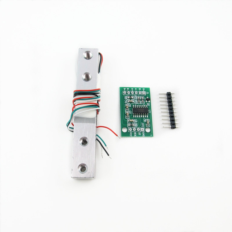 1KG5KG10KG20kg小量程称重压力传感器HX711AD模块 电子秤支架托盘