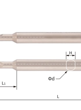 弹簧钢镀镍白色高强度刀杆STUB