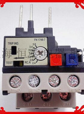 高品质台安 RHN-10K 热继电器1-1.5A 1.4-2.1A 1.8-2.7A 2.4-3.6A