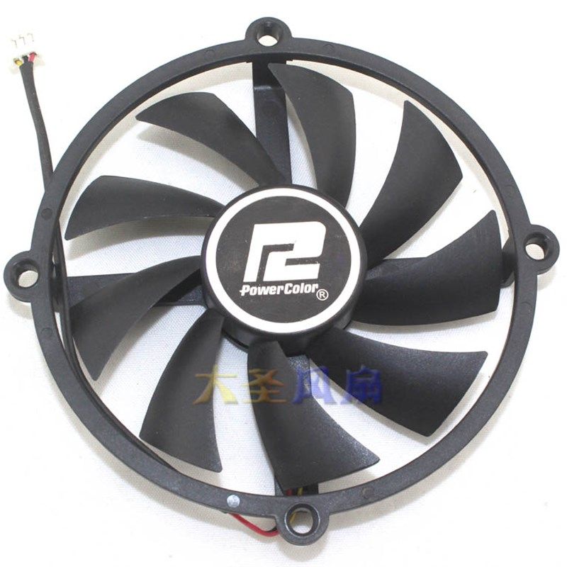 迪兰恒进HD5850/5870/5830酷能 显卡风扇 PLA09215D12M 滚珠轴承
