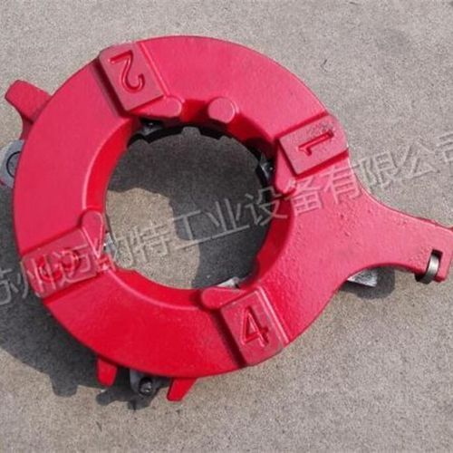 沪工 龙王 兽王2寸 3寸 4寸 电动切管套丝机配件 板牙头总成 机头