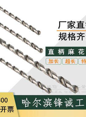 白色加长直柄麻花钻头0.5 0.6 0.7 0.8 0.9 1X56X80X100X120