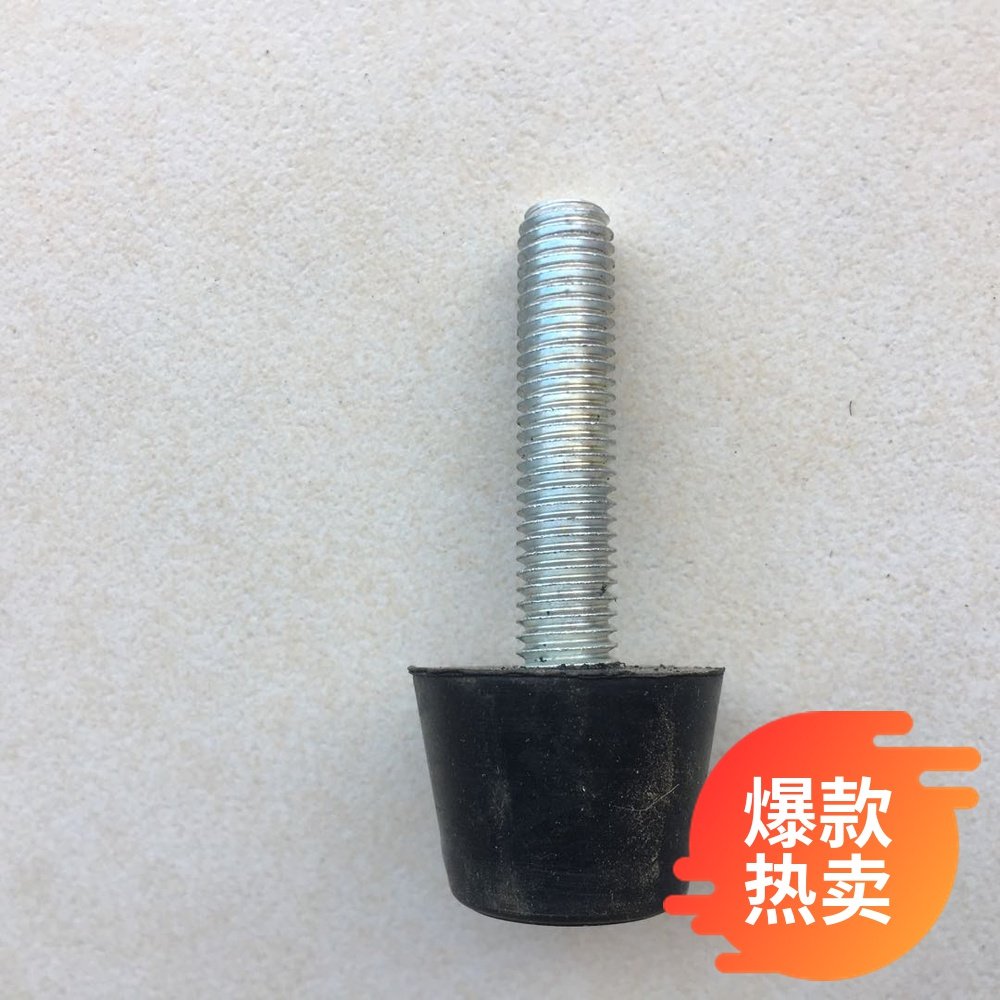 新源挖机车门门塞门垫橡胶减震远山挖机车门门垫挖机黑色橡胶配件