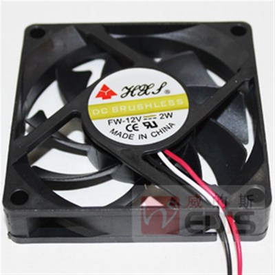 7cm风扇含油 3线电脑散热风扇AMD原装CPU风扇替换风扇3p静音轴承