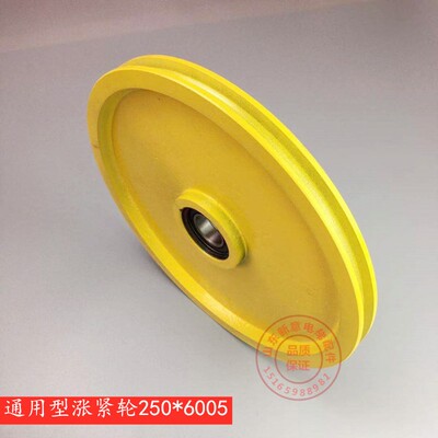 西子奥的斯电梯配件限速器重锤坠陀涨紧装置涨紧轮250轴承6005