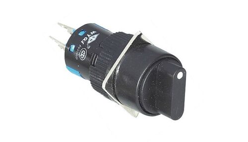 LA128 SA16Y-22*3 选择按钮开关 三档旋钮 三位旋钮 16MM 6脚