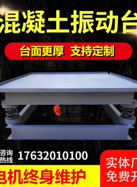 混凝土振动台小型试验测试台平板振动调频器水泥砼砂浆试块震动台