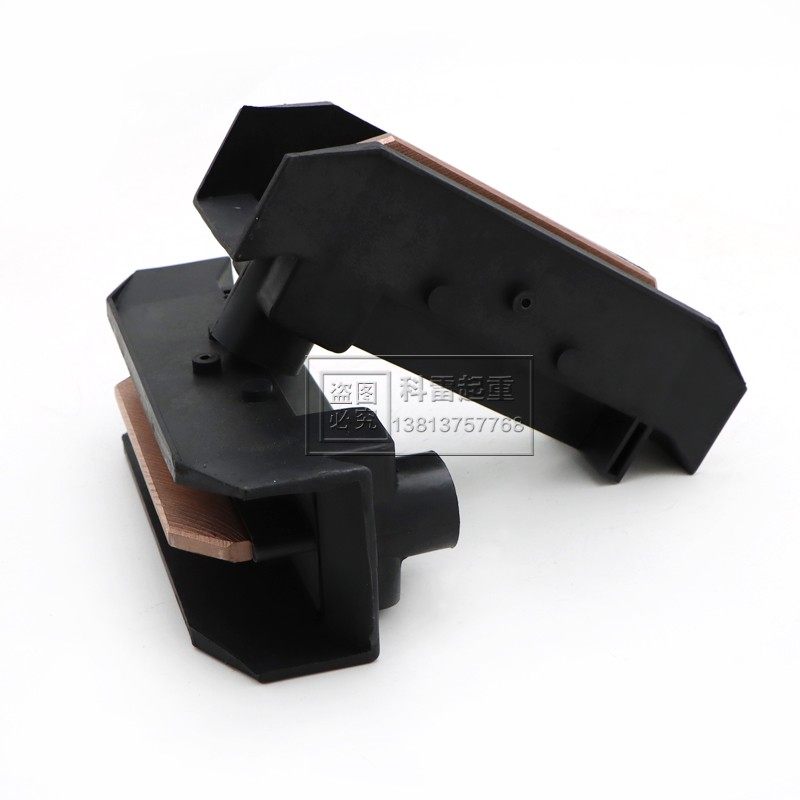 单极滑触线集电器配件 320/500/800A 阻燃刀头 高含铜碳刷