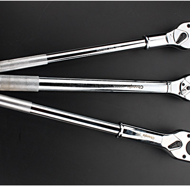 长鹿 重型套筒棘轮扳手 快速脱落棘轮扳手 实心杆3/4重型棘轮扳手