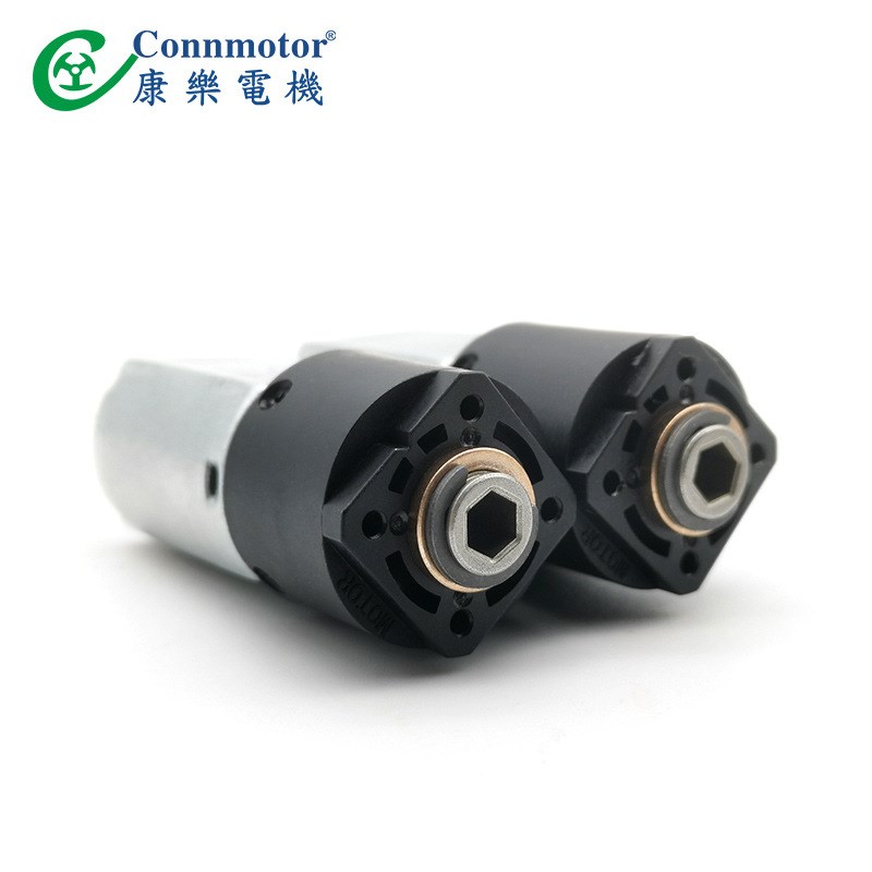 4V静音大扭力咖啡机马达直径20mmM塑胶齿轮微型减速电机