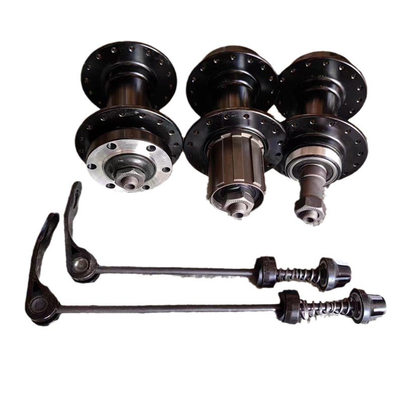 山地自行车花鼓密封轴承花鼓32/36孔碟刹六钉旋R飞/卡式变速车轴