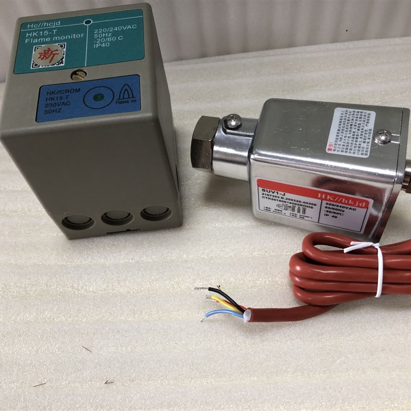 HK//CROM程控器HK15-T火焰检测器SUV1-J火焰探头