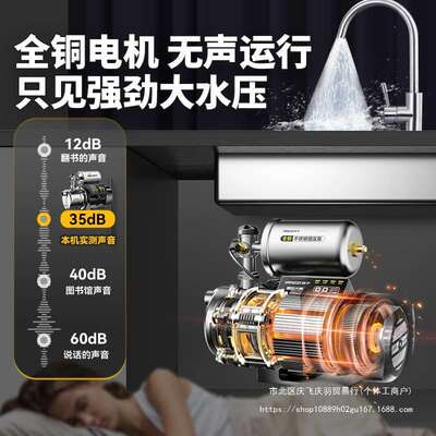 扬子不锈钢喷射泵家用增压泵自来水自吸泵全自动静音抽水泵