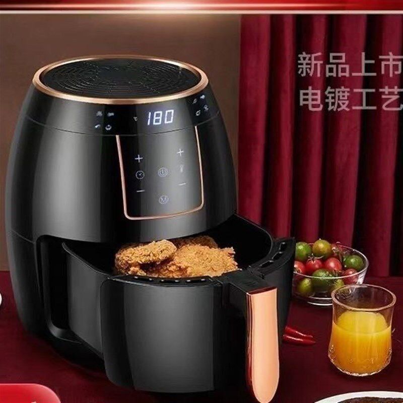科帅空气炸锅大容量家用无油多功能薯条机全自动智能电炸锅触摸屏