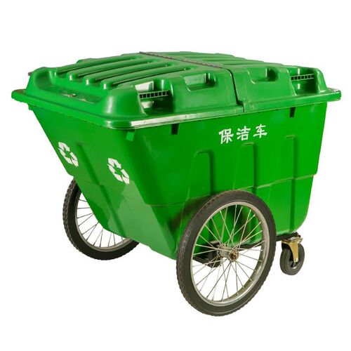 圾桶带盖大号大码环卫户外小区物业保洁垃圾箱垃圾车手推