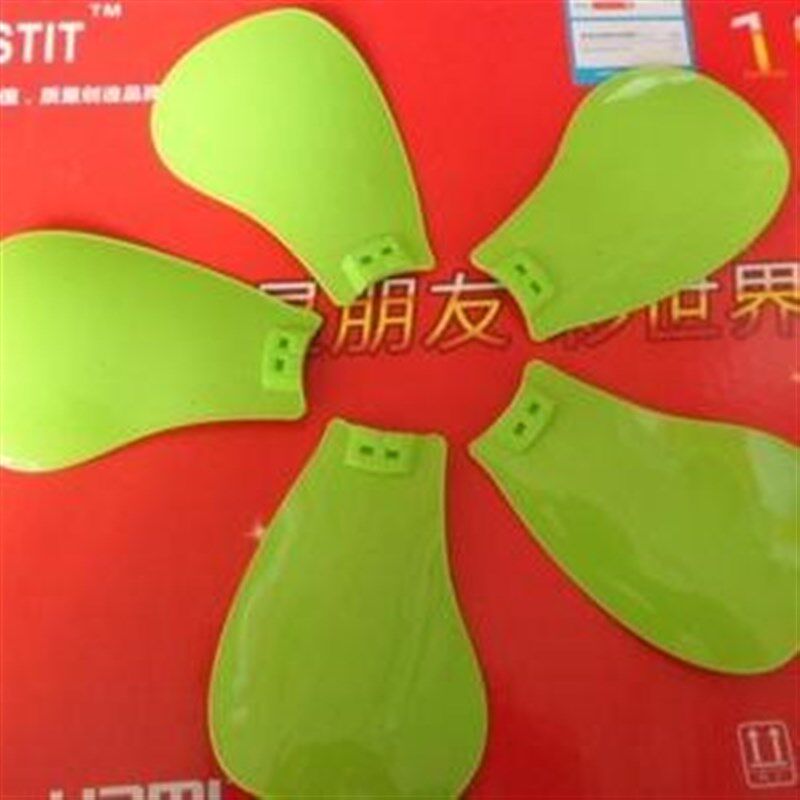 夹8直加厚PP扇叶片迷你小风扇小吊扇3扇台扇扇叶5片装Y插入0插式