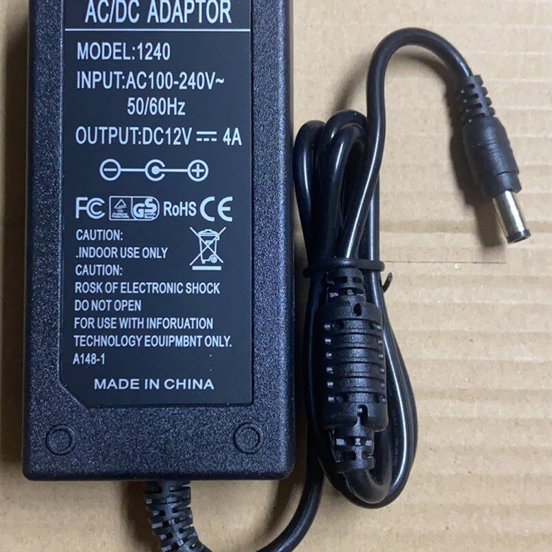 监控液晶显示器触摸屏一体机电源适配器12V3A 12V4A 12V5A足功率