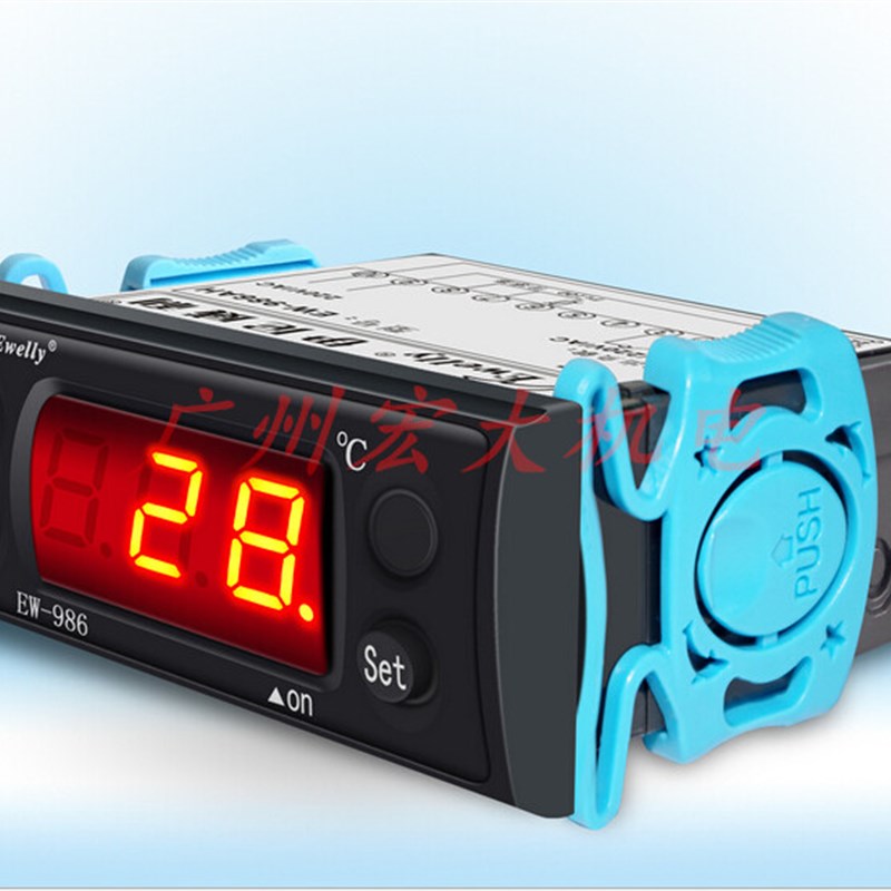 Ewelly伊尼威利EW-986B高温微电脑数显温度控制器0-400度温控仪
