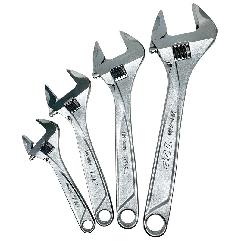 日本TOP活动扳手进口轻薄型大开口多功能扳手HM-25M6寸8寸1012寸