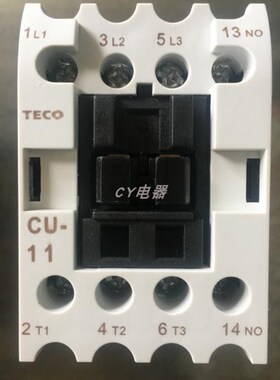 TECO台安科技交流接触器CU-11 3A1a非可逆式 NO常开220V