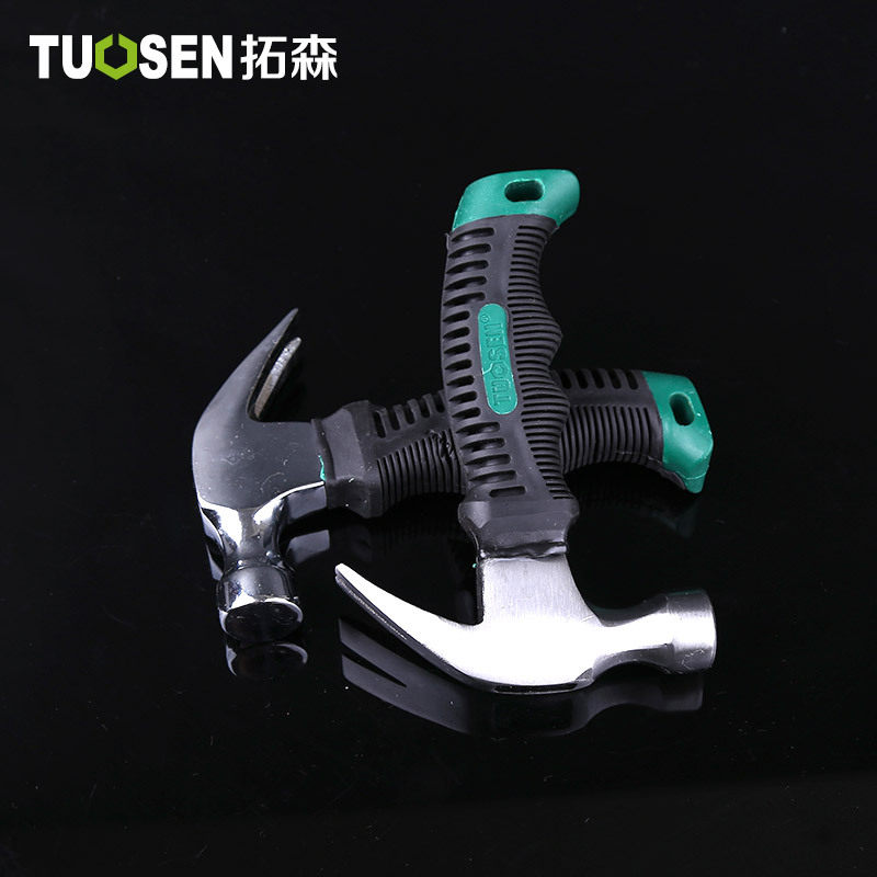 包邮小锤子小榔头迷你多功能连体儿童锤子五金工具家用逃生羊角锤