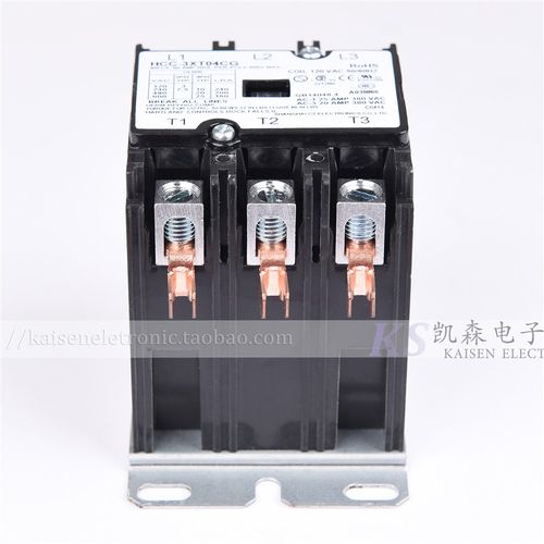120V 40A HCC-3XT04CG Hartland Controls UL CSA 三相交流接触器