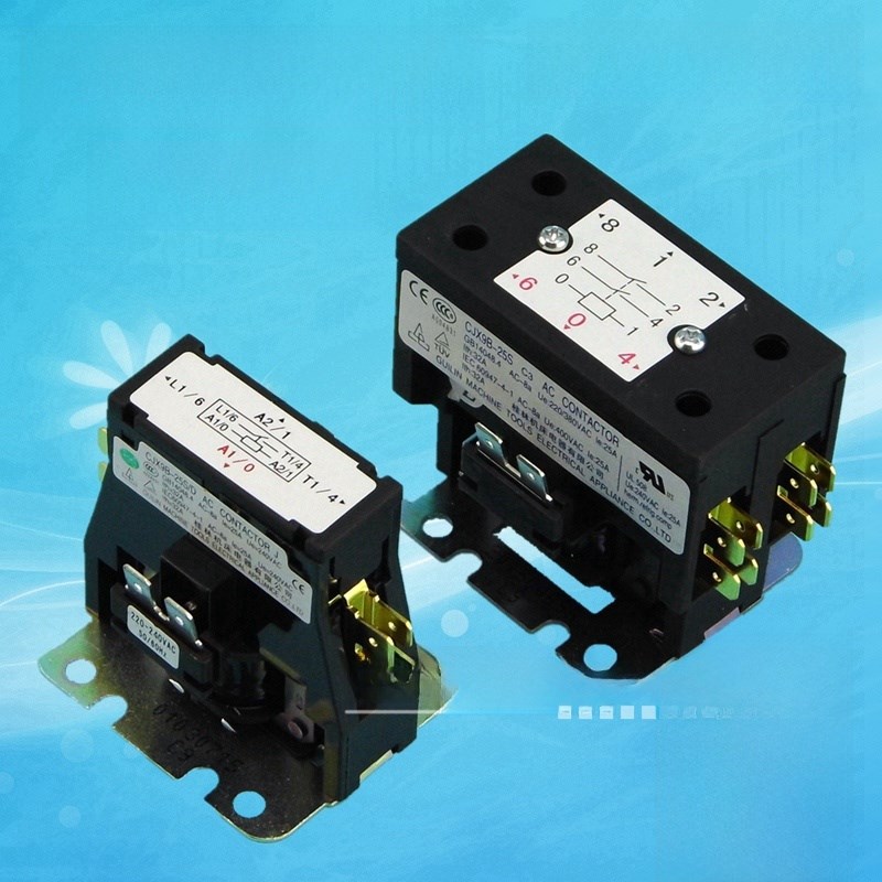 空调2P3/5匹单双极CJX9B-25S/D桂林机床220V交流接触器继电器配件