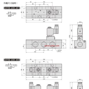 20A MINDMAN台湾金器电磁阀 4E1 600 MVSE
