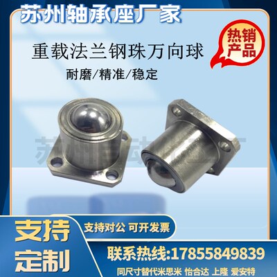 滚珠脚轮CHBF CHBM CHBU 12 16 20 重载型万向球QDC31-40 50 60
