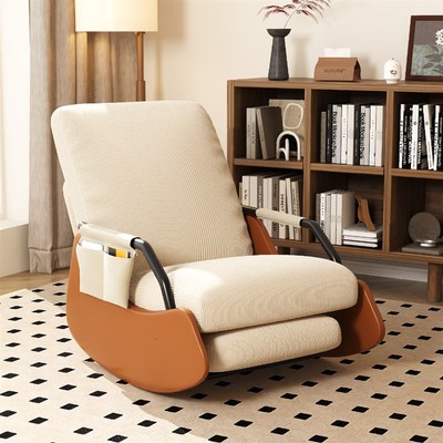摇摇椅躺椅懒人沙发可躺可睡单人成人阳台家用休闲秋冬季客厅卧室