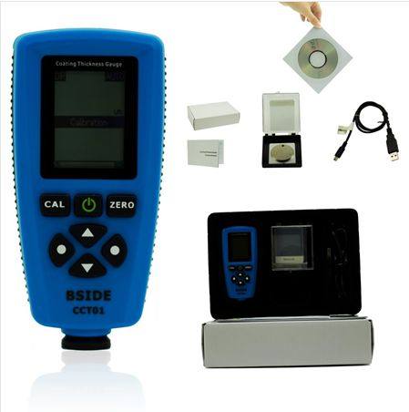 CCT01涂层测厚仪油漆测厚仪/薄膜/粉墨/镀铜/锌/膜 漆膜测厚仪